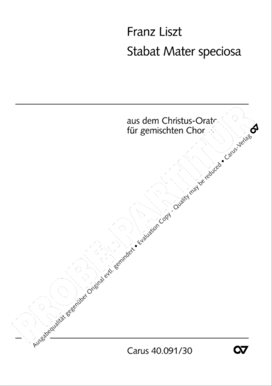 Stabat Mater speciosa Choir scores gallery preview page 2