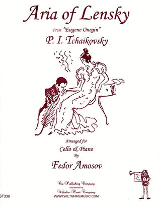 Book cover for Aria of Lensky ( Amosov)