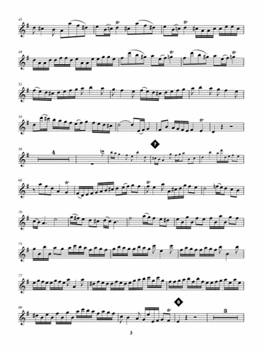 Flute Concerto in G Major image number null