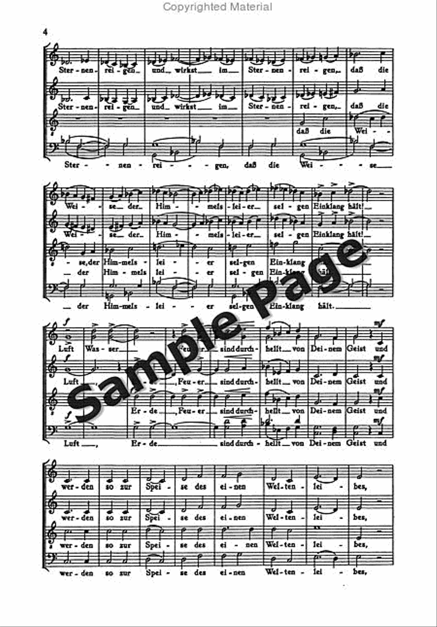 Italienisches Liederbuch 1 Ssatbb 4-Part scores gallery preview page 5