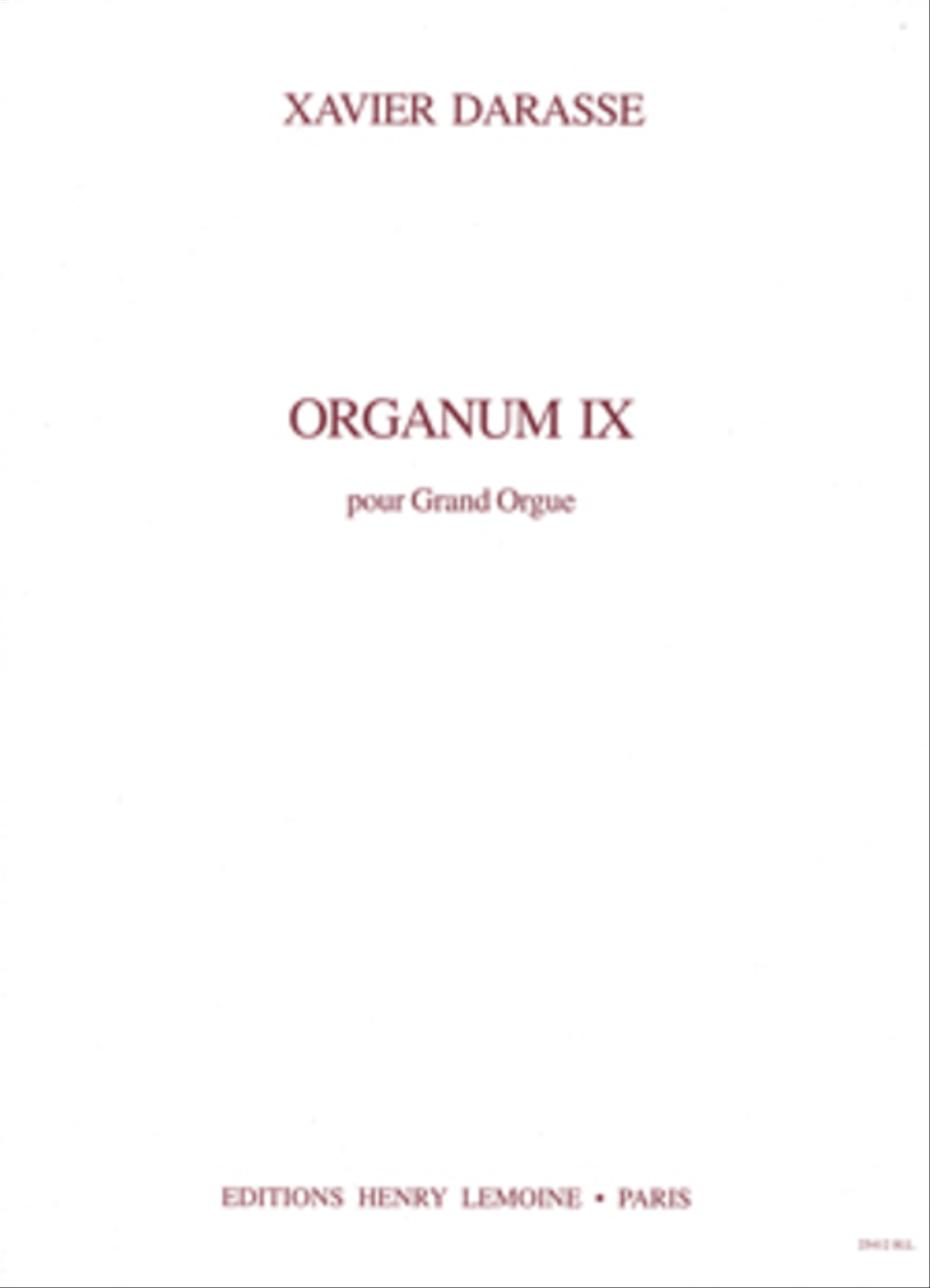 Organum IX