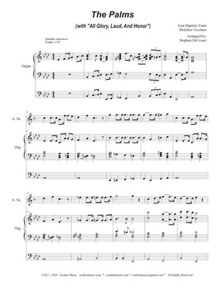 The Palms (with "All Glory, Laud, and Honor") (Alto Saxophone and Organ)