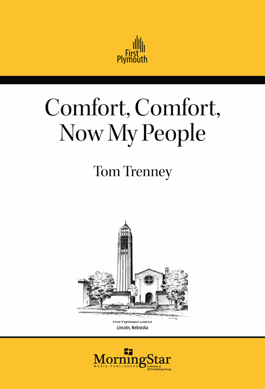 Comfort, Comfort, Now My People 4-Part scores gallery preview page 1