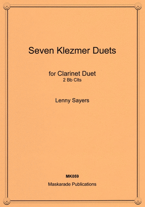 Book cover for Seven Klezmer Duets