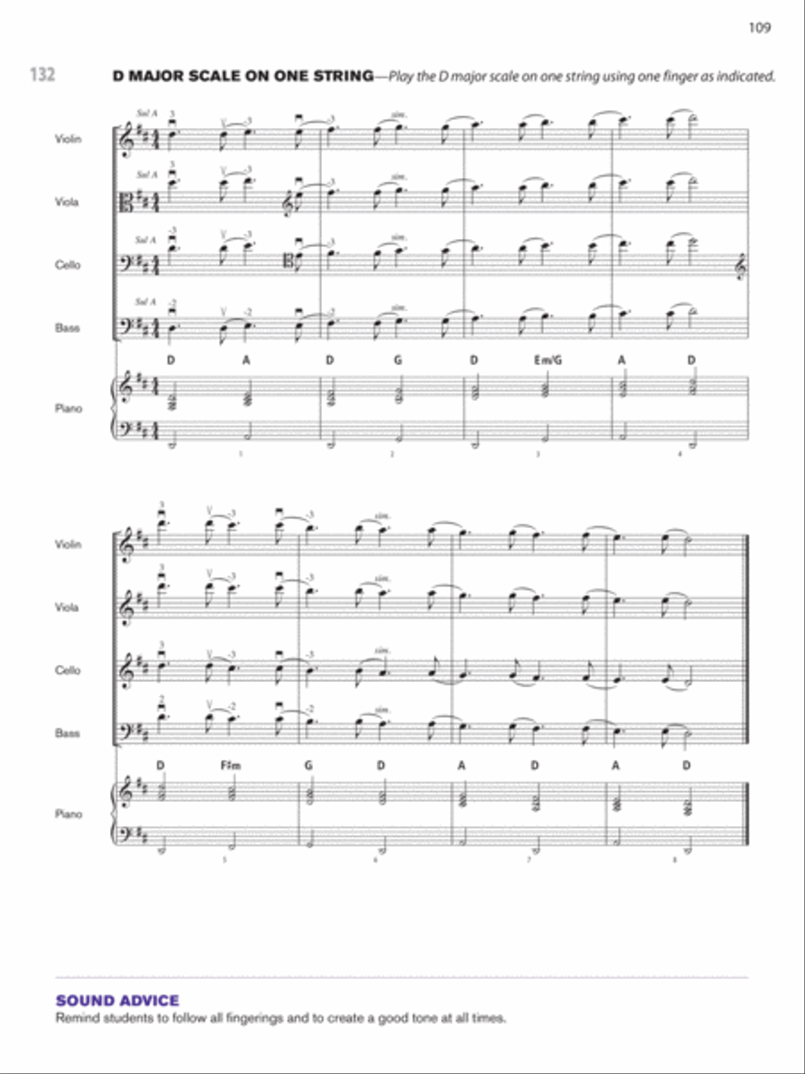 Sound Innovations for String Orchestra -- Sound Development (Advanced) Chamber Orchestra scores gallery preview page 6