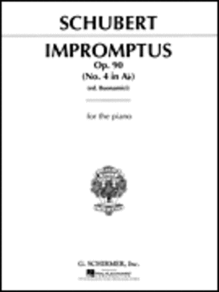 Book cover for Impromptu, Op. 90, No. 4 in Ab Major