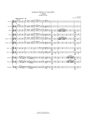 Gossec: Symphonie Militaire in F major RH62 (complete)- symphonic wind dectet
