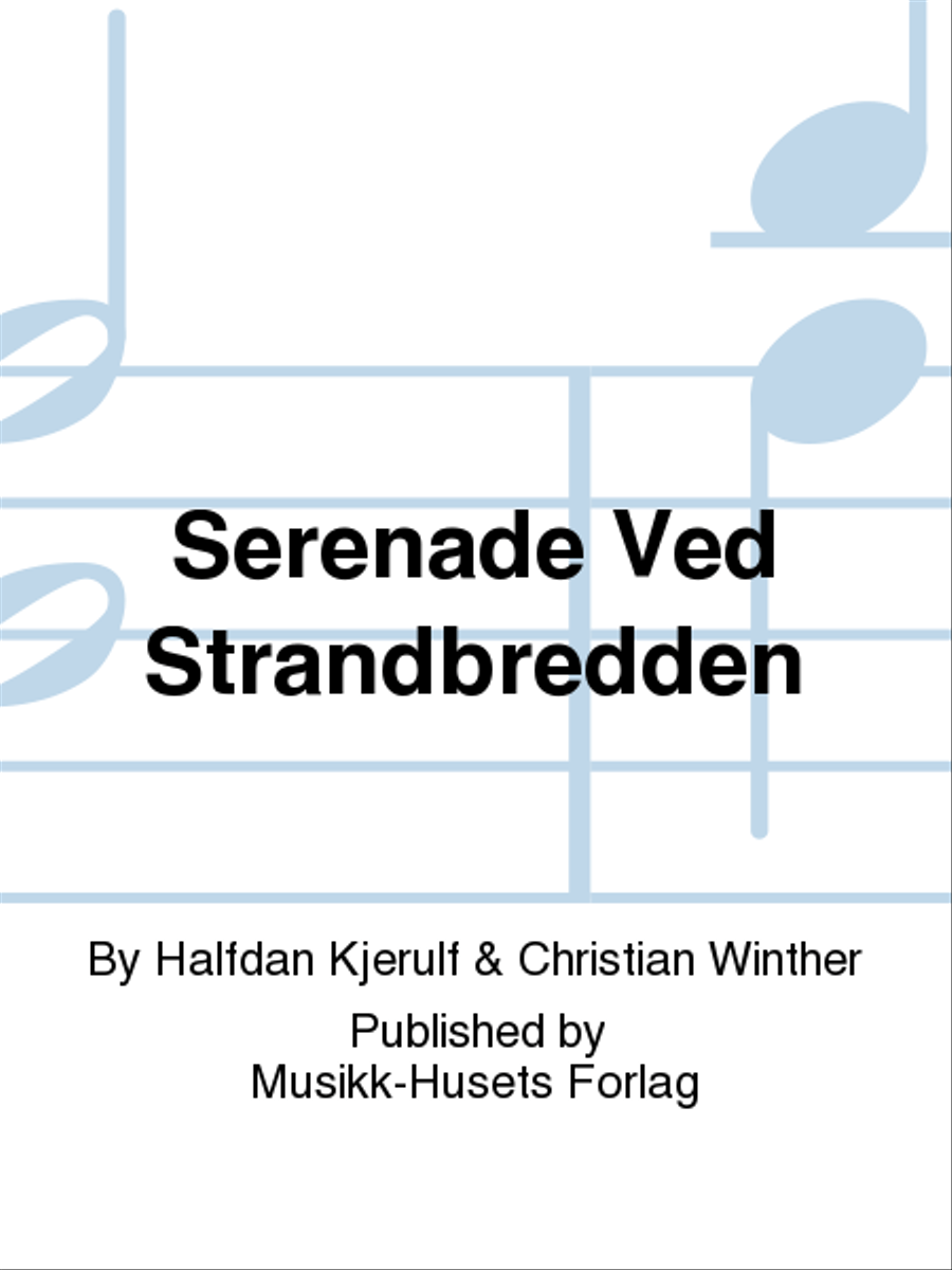 Serenade Ved Strandbredden Men's Choir scores gallery preview page 1