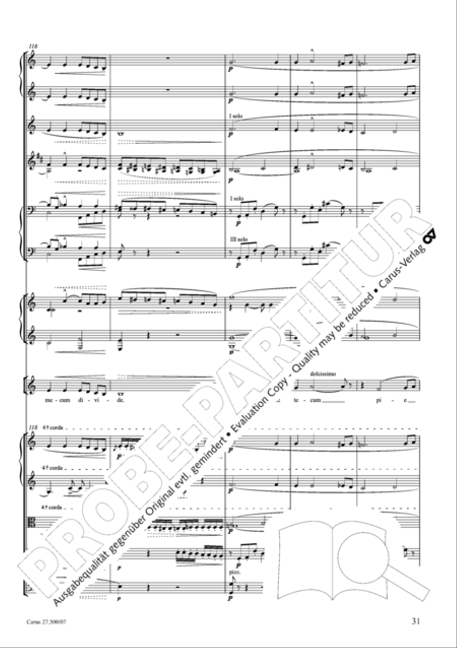 Quattro pezzi sacri Orchestra scores gallery preview page 32