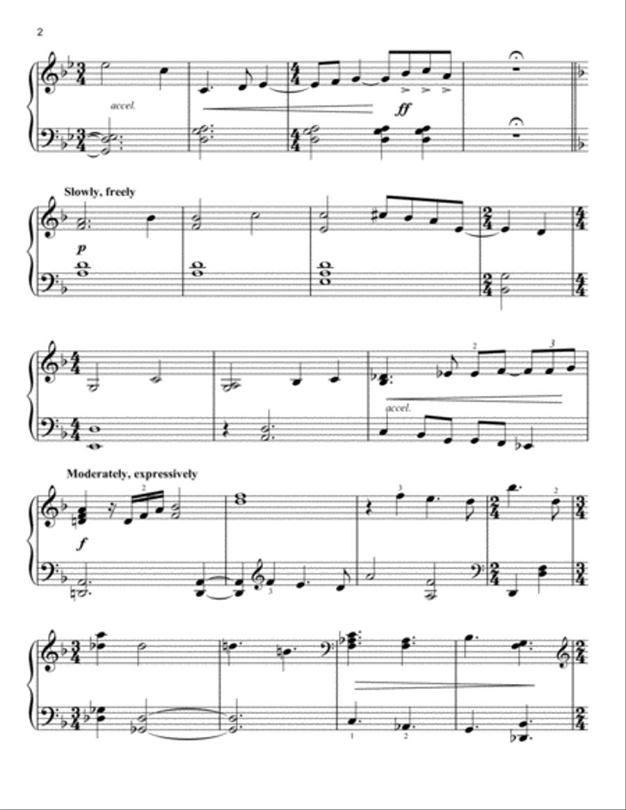 The Final Saber Duel (from The Rise Of Skywalker) Easy Piano scores gallery preview page 2