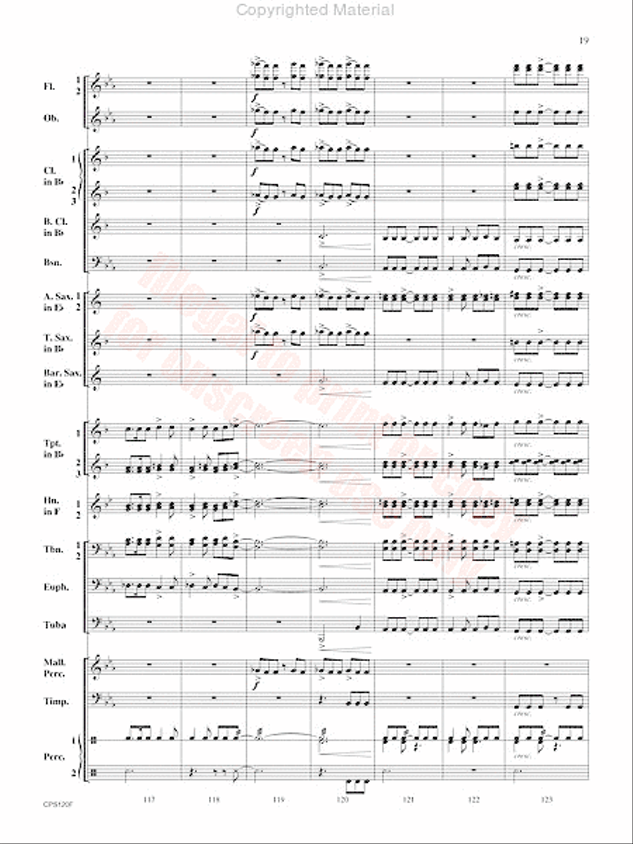 Instinct Concert Band scores gallery preview page 20