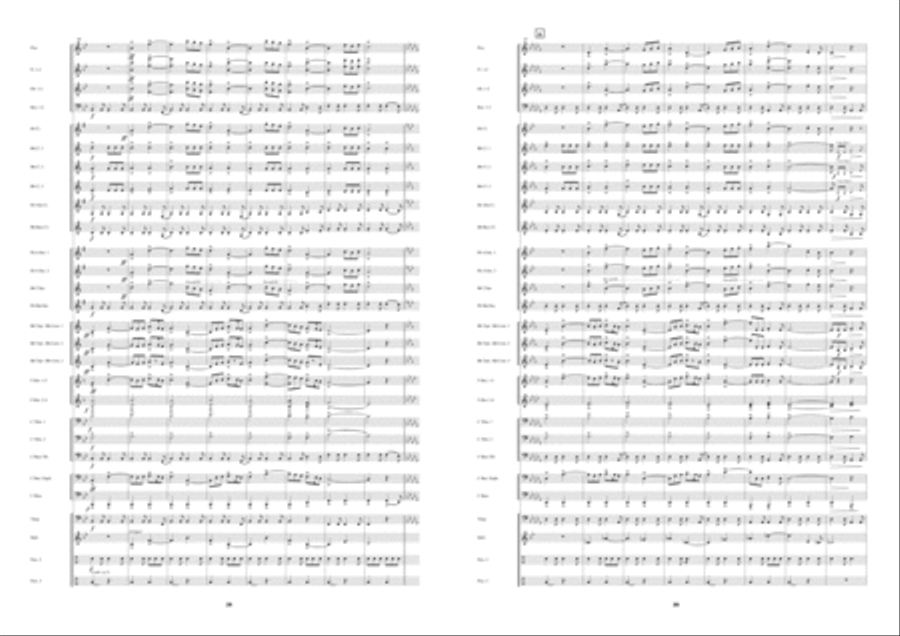 Rapunzel Concert Band scores gallery preview page 13