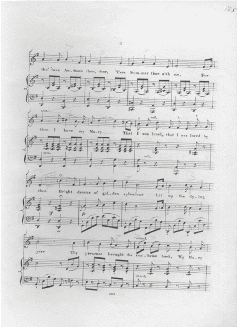 My Mary Dear Voice scores gallery preview page 3