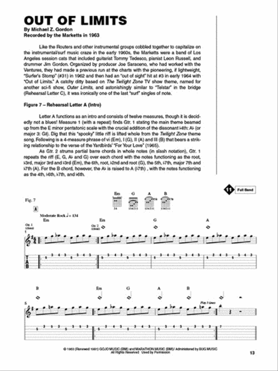 Best of Surf Guitar Electric Guitar scores gallery preview page 3