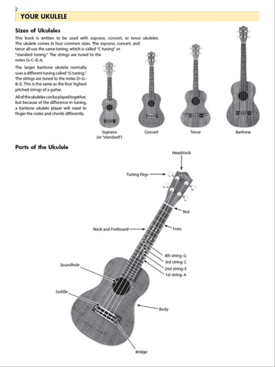 Essential Elements for Ukulele – Method Book 1 Ukulele scores gallery preview page 3