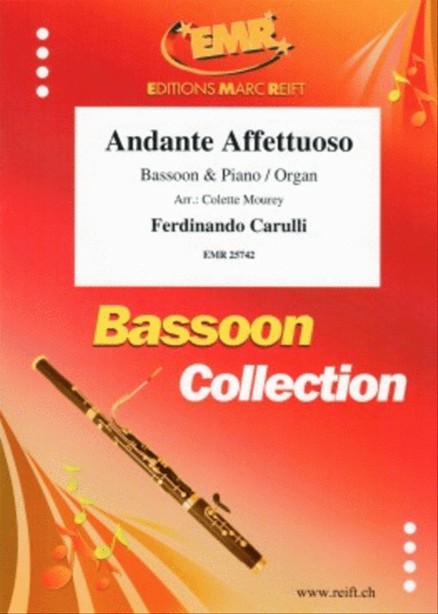 Andante Affettuoso Bassoon Solo scores gallery preview page 1