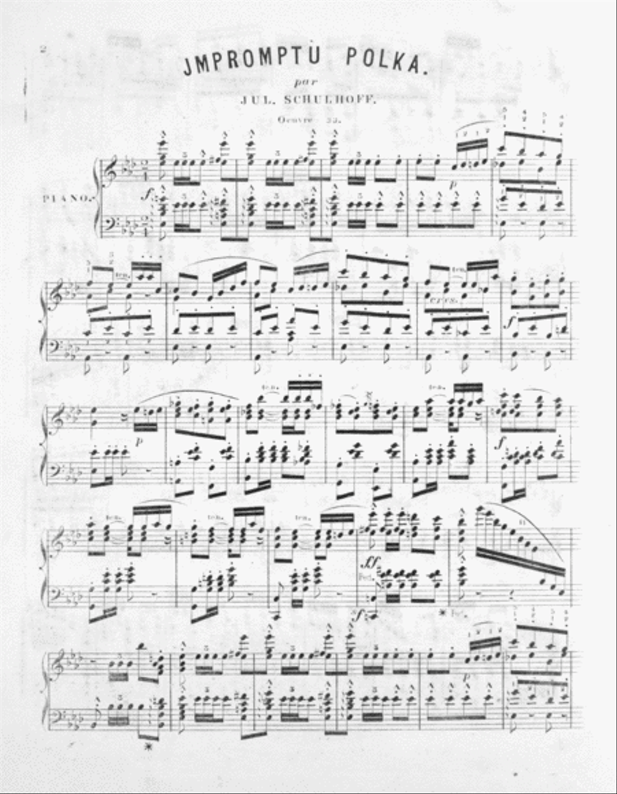 Impromptu Polka Piano Solo scores gallery preview page 2
