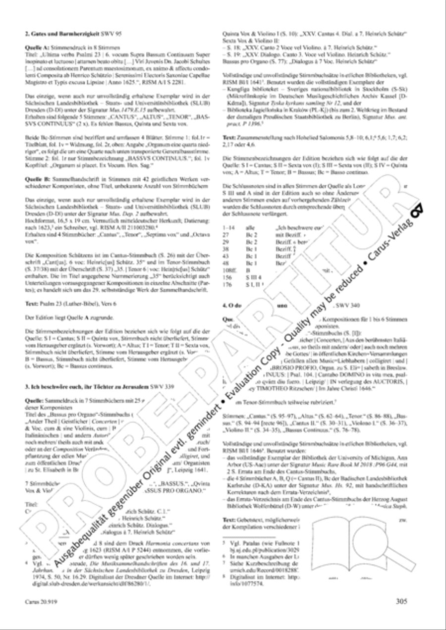Opera varia I. Works with 1-7 parts (Complete edition, vol. 19) [Werke mit 1-7 obligaten Stimmen] Score scores gallery preview page 362