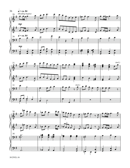 A Ceremony of Lessons and Carols - 4-hand Piano Part