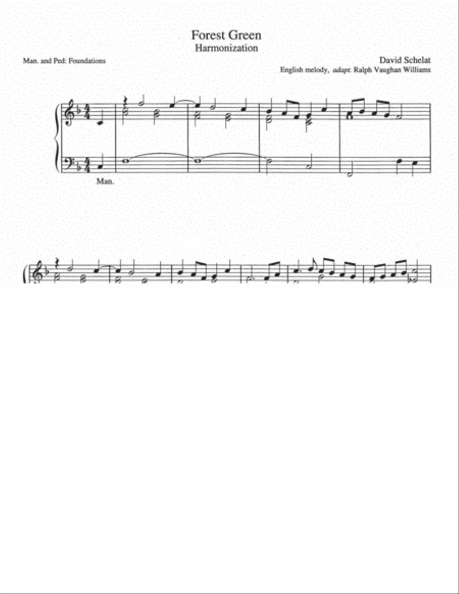 Hymn Enrichments, Set 1 Organ scores gallery preview page 7