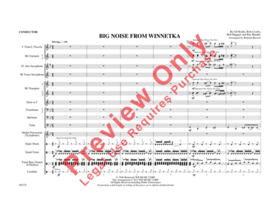 Big Noise from Winnetka Marching Band scores gallery preview page 2