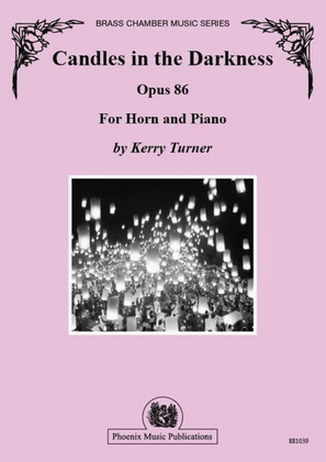 Book cover for Candles in the Darkness for Horn and Piano