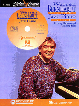 Book cover for Warren Bernhardt Teaches Jazz Piano