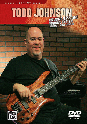 Book cover for Todd Johnson Walking Bass Line Module System, Volume 2