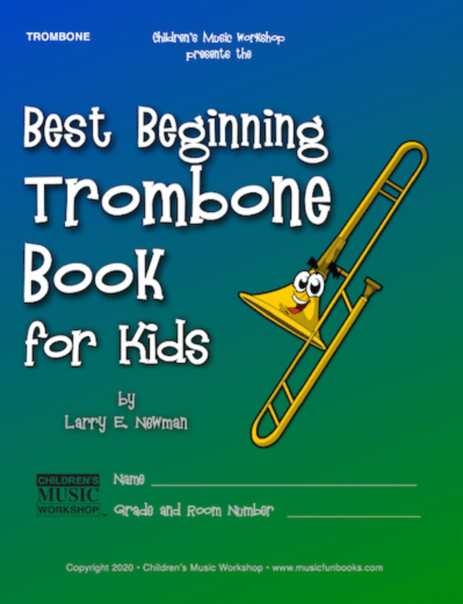 Best Beginning Trombone Book for Kids Trombone Solo scores gallery preview page 1