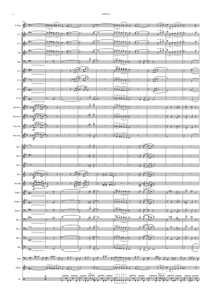 The Girl From Ipanema (garôta De Ipanema) Concert Band scores gallery preview page 6