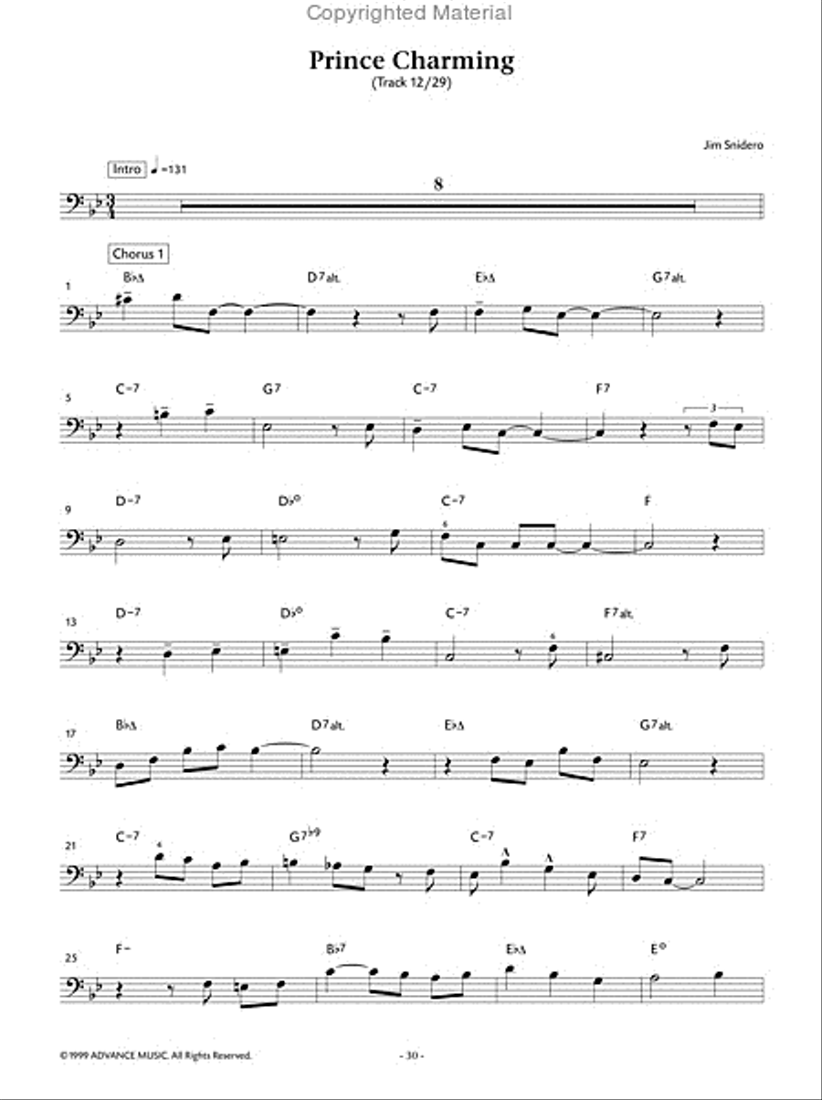 Easy Jazz Conception Trombone Trombone scores gallery preview page 13