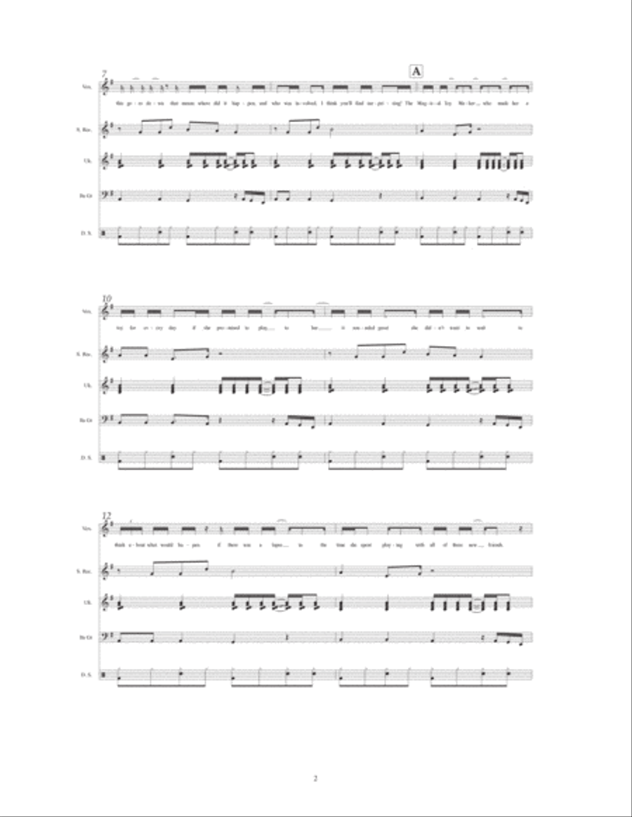 On Top - Score Only On Top - Score Only Ukulele scores gallery preview page 2