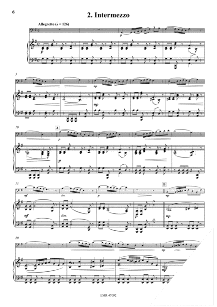 4 Humoresken Bassoon Solo scores gallery preview page 4