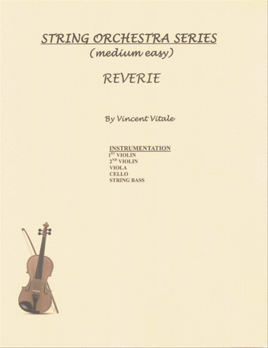 REVERIE String Orchestra scores gallery preview page 1