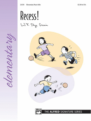 Book cover for Recess!