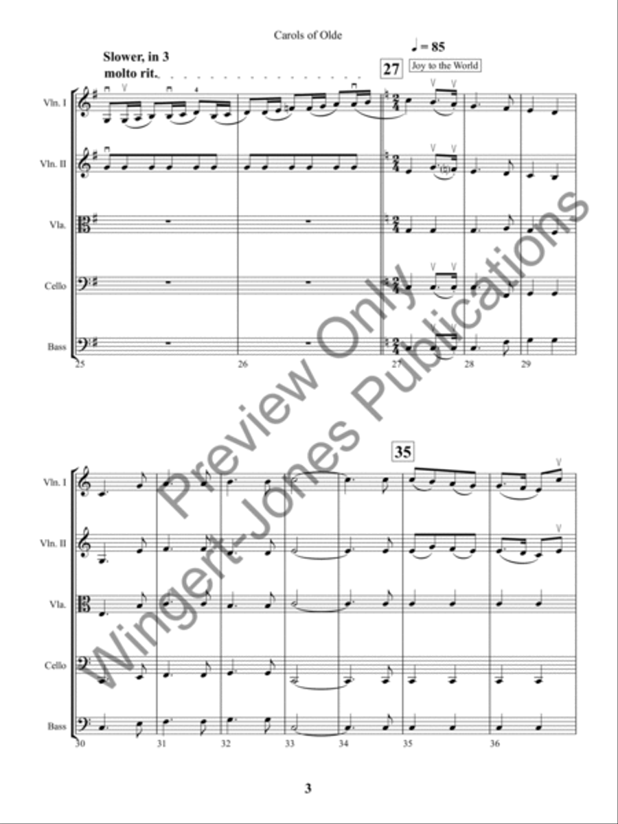 It's Me, It's Me (Score) String Orchestra scores gallery preview page 6