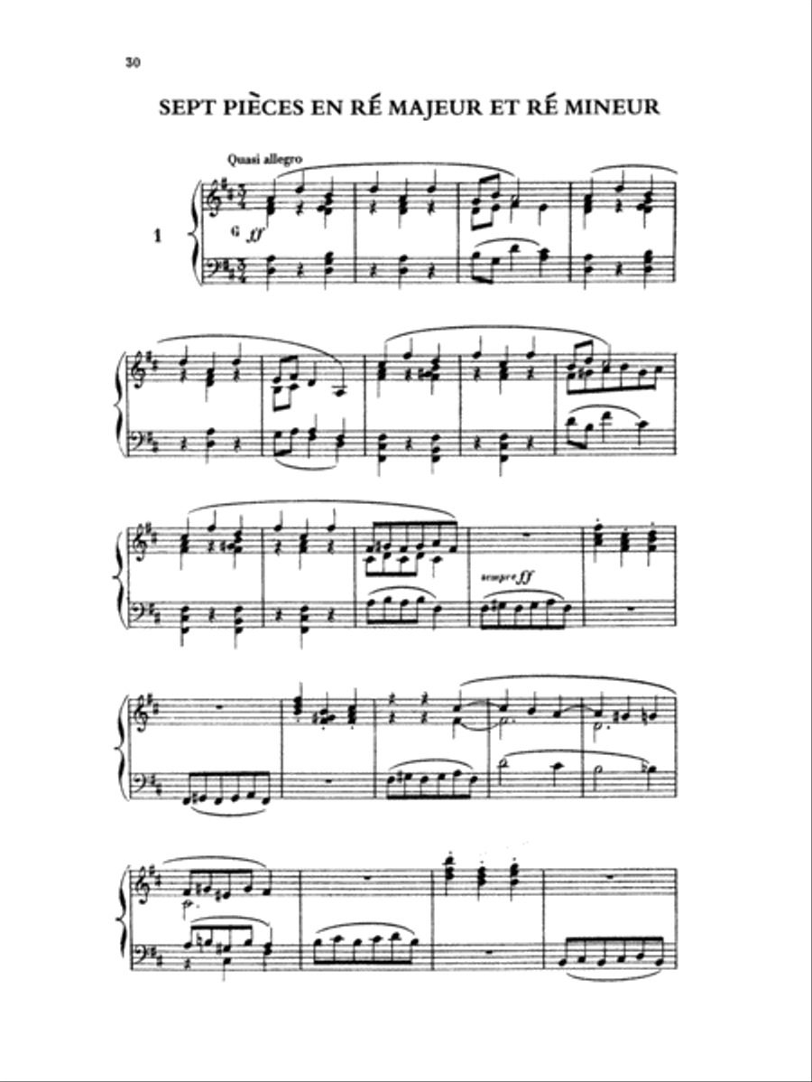 Franck: L'Organiste Organ scores gallery preview page 1