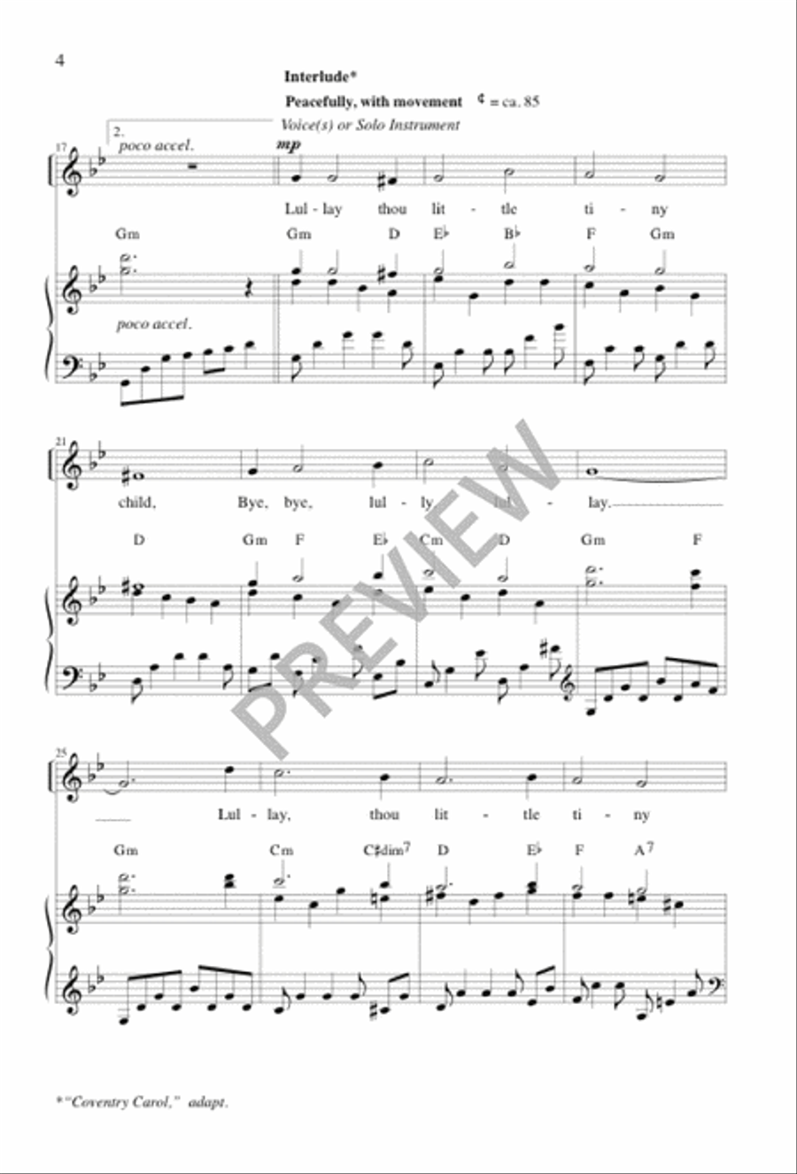 The Long-Awaited One Unison Choir scores gallery preview page 5