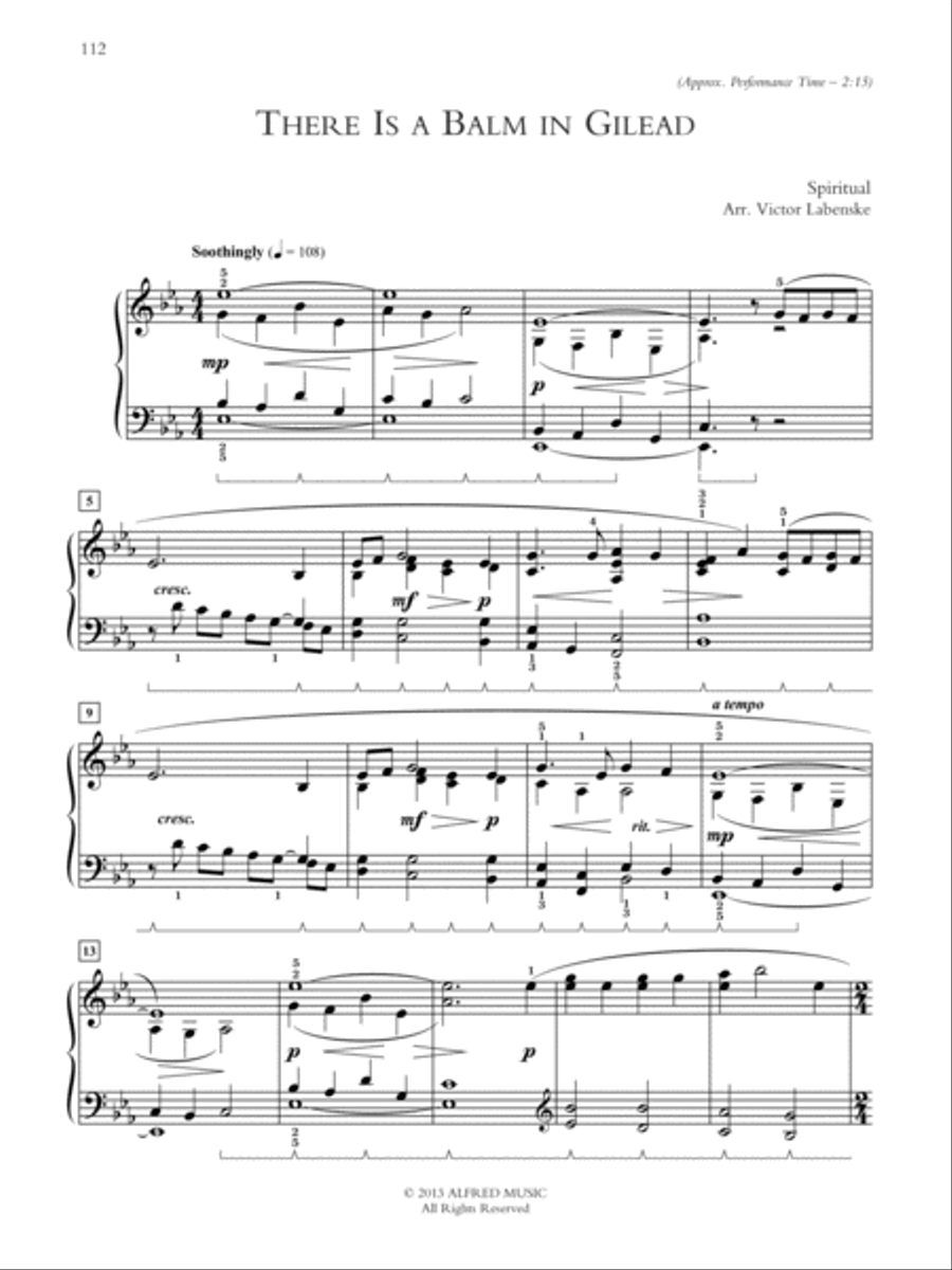 Sunday Morning Special Services Companion Piano Solo scores gallery preview page 4