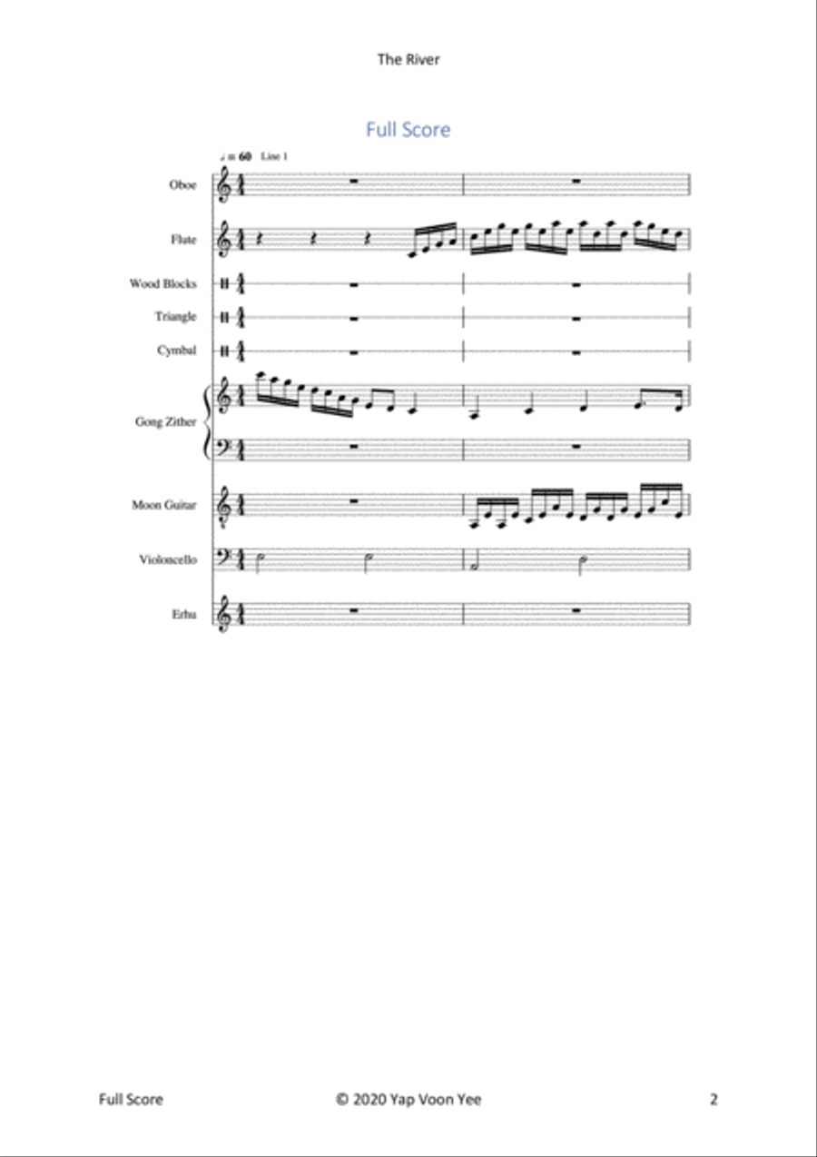 The River Large Ensemble scores gallery preview page 2