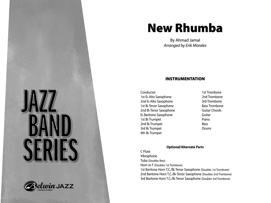 New Rhumba: Score New Rhumba: Score Jazz Ensemble scores gallery preview page 1
