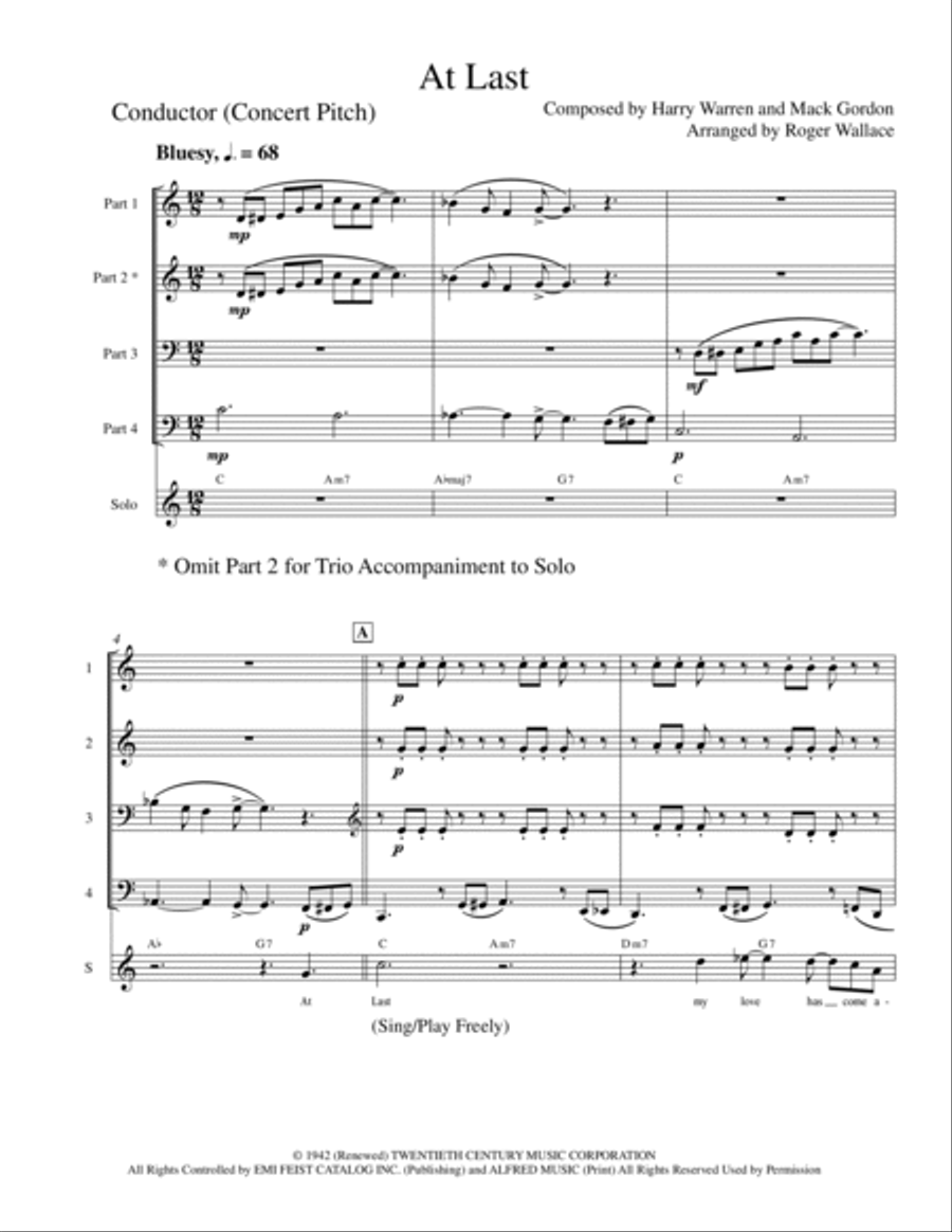 At Last Medium Voice scores gallery preview page 2