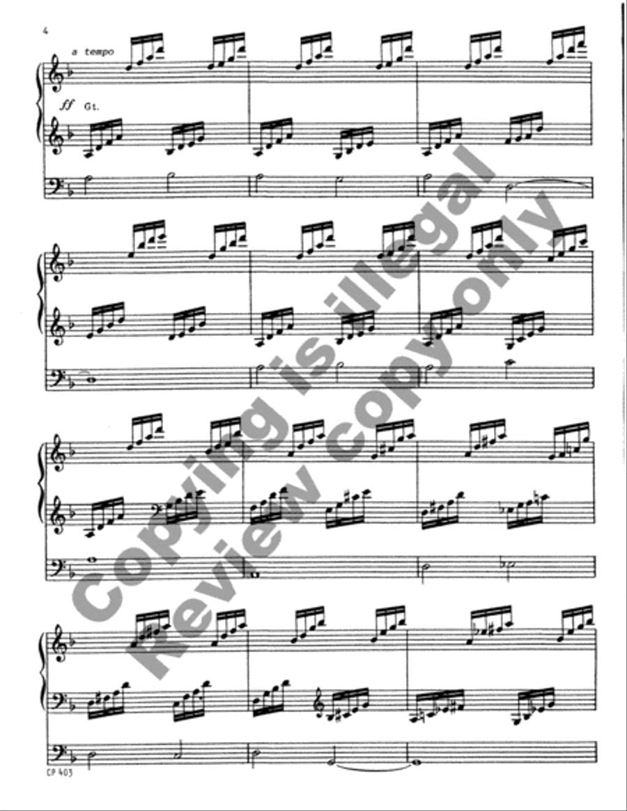 Toccata on 