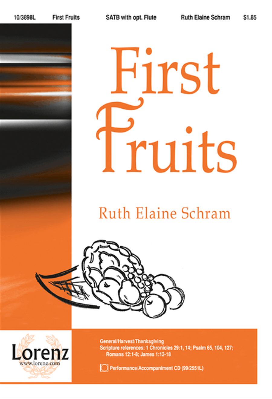 First Fruits 4-Part scores gallery preview page 1