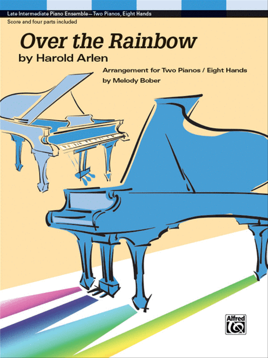 Over the Rainbow Small Ensemble scores gallery preview page 1