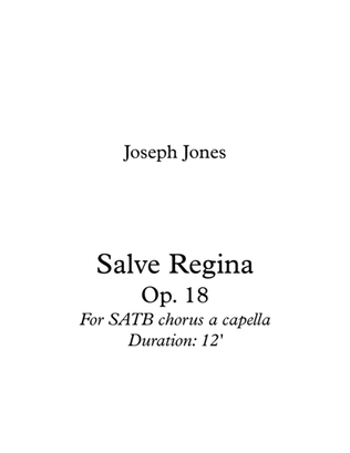 Book cover for Salve Regina, Op. 18