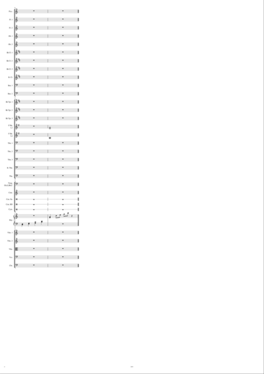 A Beautiful World A Beautiful World Full Orchestra scores gallery preview page 6