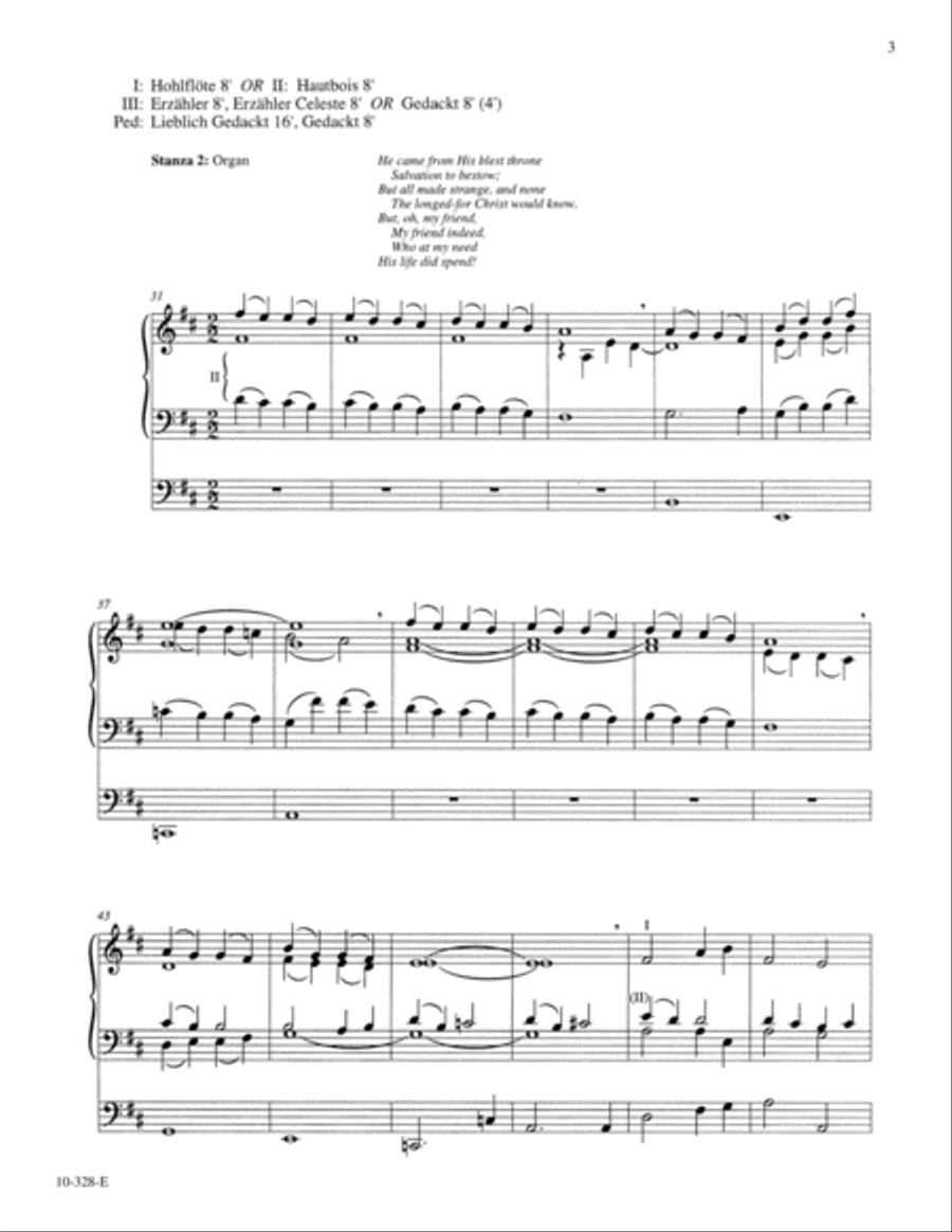 My Song Is Love Unknown (Love Unknown) Choir scores gallery preview page 3