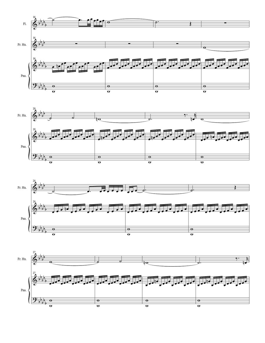 Song Of The Sea (Bb-Trumpet, French Horn and Flute) Small Ensemble scores gallery preview page 2
