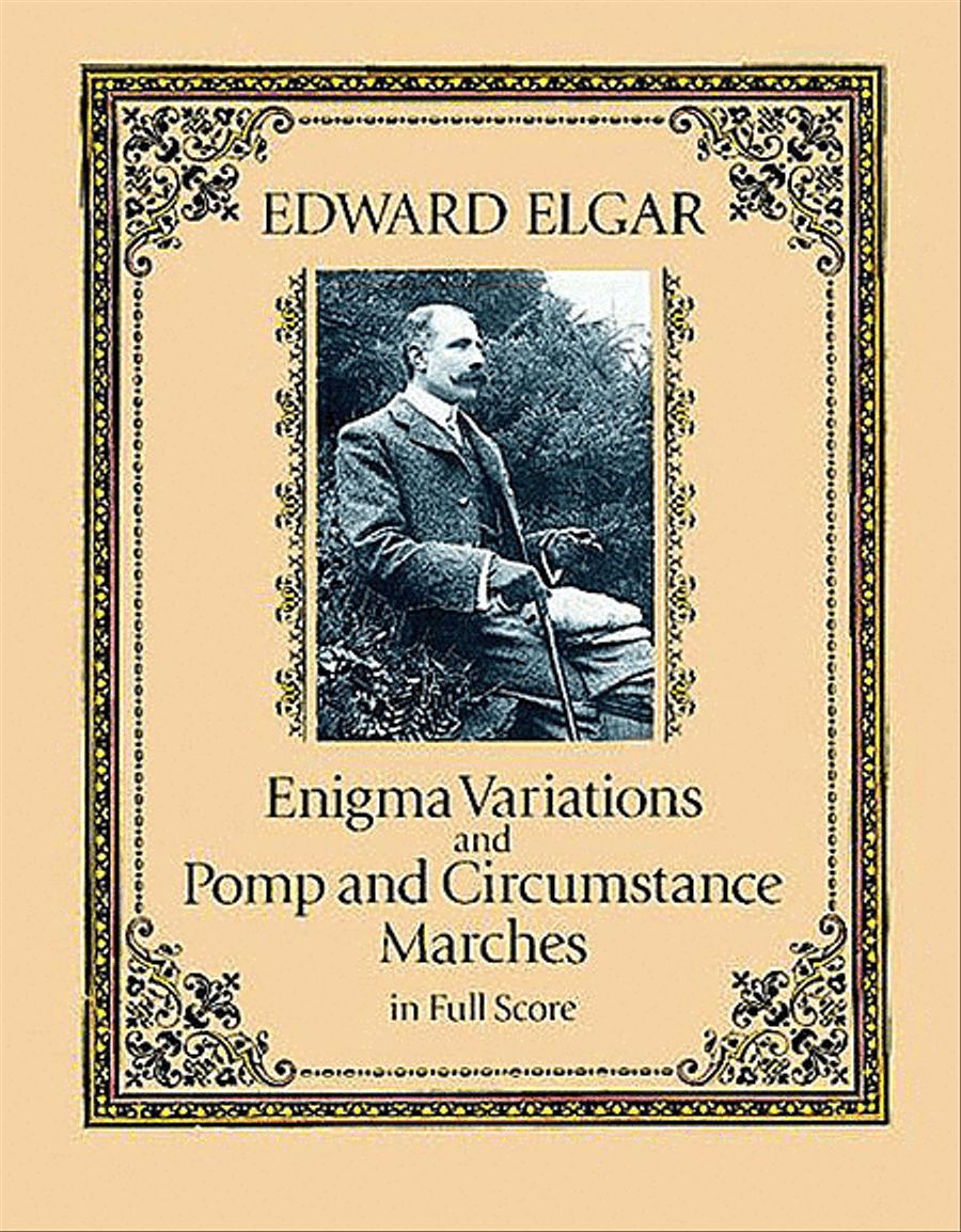 Enigma Variations and Pomp and Circumstance Marches in Full Score Full Orchestra scores gallery preview page 1